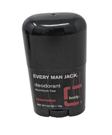Every Man Jack Cedarwood Body Trial & Travel Set - Refreshing Body Wash & Deodorant Combo - Buy Online on GoSupps.com