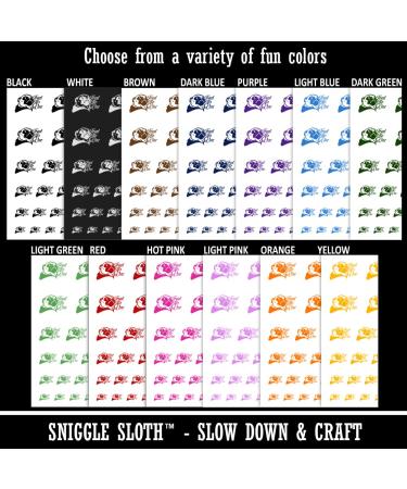 Trust No One Pug Temporary Tattoo Set - Water Resistant Black Body Art (1 Sheet) - Buy Online on GoSupps.com