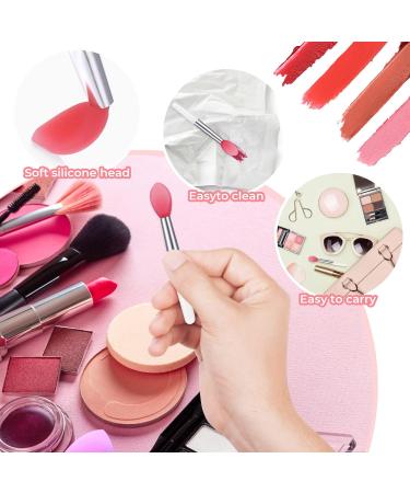 Colorful Reusable Silicone Lip Brushes for Lipstick and Makeup (3pcs) - Buy Online on GoSupps.com