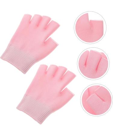 Beavorty 1 Pair Fingerless moisturizing Gloves Cotton Hand Gloves moisturizing Mositurizing Mitten Hydrating Gloves Gel Gloves Moisturizing Gloves Gel Mitten Mittens Hand Torn Cotton Gloves - Buy Online on GoSupps.com