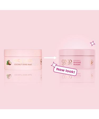 Lee Stafford Coco Loco Agave Coconut Shine Mask Treatment 200ml | Hydrating Hair Care for All Hair Types | International Shipping - Buy Online on GoSupps.com