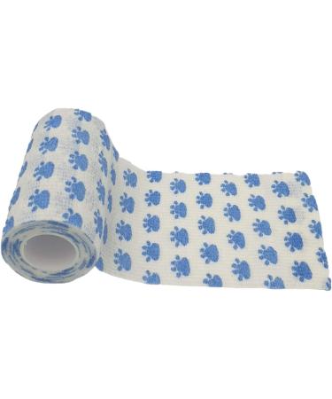 PintoMed 6 X DOG BLUE PAW X 10CM X 4.5M - Cohesive Bandage Stretched Self-adhesive Flexible Bandages First Aid Sports Wrap Bandages Pack individually For Medical Sports and Veterinary use. - Buy Online on GoSupps.com