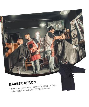 Beaupretty Salon Client Gown | Kimono Style Adjustable Hairdresser Smock | Long Sleeve Cape for Hair Salons - Black - Buy Online on GoSupps.com