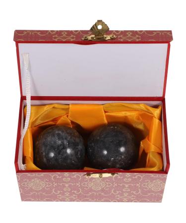 Iwowhero 2st spiky massage balls baoding balls of the Gunkel Chinese baoding exercise balls Stress relaxation balls massage rolls Chinese handballs Trigger point Fitness Sport Ball