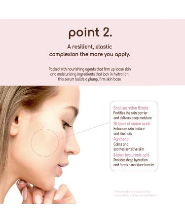 DEARBOO Glass Skin Snail Serum 3.38 fl oz (100mL) Hydrating Facial Serum with Snail Mucin and Botanical Extracts for Smooth Luminous-Looking Skin - Buy Online on GoSupps.com