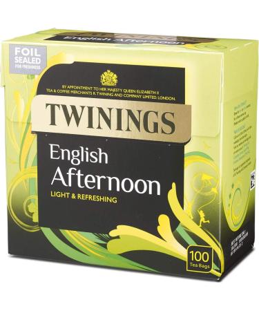 Twinings English Afternoon Black Tea 100 Teabags - 100 Count Pack - Buy Online on GoSupps.com