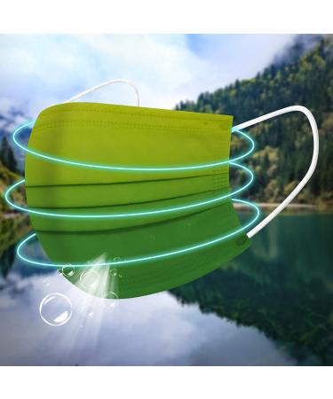 Buy Deaamygline 50-Piece Colorful 3-Layer Mouth Protection - Breathable Non-Woven Mask for Adults | Multifunctional Scarf Bandana for Men & Women - International Shipping Available - Buy Online on GoSupps.com