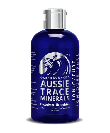 Aussie Trace Minerals (8 oz) - Complete Electrolyte - 3rd Party Tested - Please Consider Your Source. 8 Fl Oz (Pack of 1)