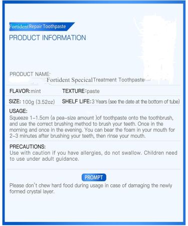 Spearmint Gum Care Toothpaste for Root Canal Treatment - 3.5 Oz | Treat Pulpitis & Periodontitis Prevent Teeth Root Fracture | Optimal for Teens & Adults - Buy Online on GoSupps.com