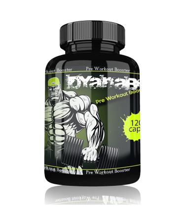 Dyanabol Pump Booster 120 capsules Pump Booster Stim Booster High dose more energy Better focus tingling nutritional supplements for more success in the workout