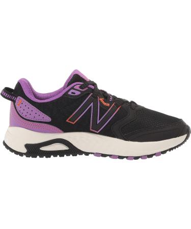 New Balance Women's 410 V7 Trail Running Shoe 5 Wide - Black/Purple - Lightweight & Durable - Buy Online on GoSupps.com