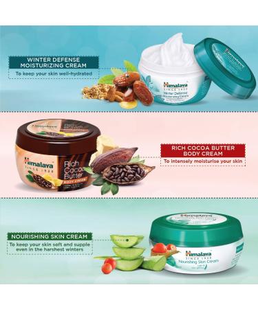 Himalaya Rich Cocoa Butter Body Cream 200ml - Moisturizing & Nourishing for Smooth Skin - International Shipping Available - Buy Online on GoSupps.com