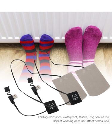 Natudeco USB Electric Heating Socks - Composite Fiber Winter Warmth for Outdoor Sports - 1 Pair - Buy Online on GoSupps.com