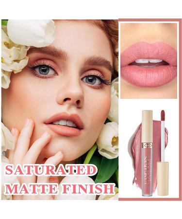 NVLEPTAP 6PCS Matte Liquid Lipstick Set - Long Lasting Nude Lip Stains for Women | Waterproof & Non-Fade Lip Makeup - Buy Online on GoSupps.com