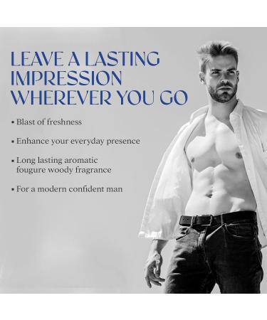 Blue Seduction Perfume For Men 100 ml | Long Lasting Eau De Parfum | Aqua-Fresh Aromatic Fougre Woody Fragrance | With Amber & Vetiver Notes | EDP Scent - Buy Online on GoSupps.com