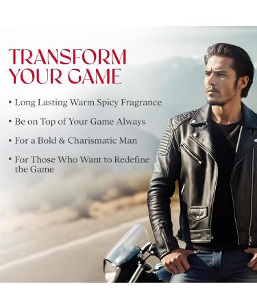 Game Changer Perfume for Men -100 ml | Long Lasting Eau De Parfum | Ambery Woody Fruity Fragrance | With Vanilla & Musk Notes | EDP Scent - Buy Online on GoSupps.com