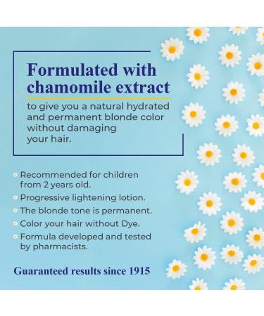 Camomila Intea Hair Lightener For Kids Premium Sun Lightening Spray for Hair Chamomile Hair Lightener Spray for Naturally Lighten Hair No Bleach/Ammonia Child-Friendly Formula - 3.4 Oz 3.40 Fl Oz (Pack of 1) - Buy Online on GoSupps.com