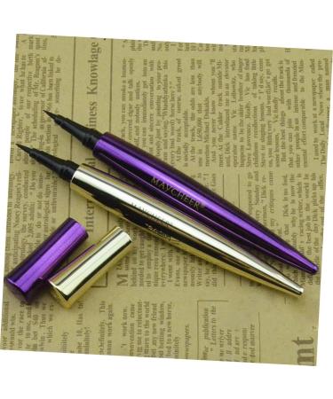 WOONEKY 2pcs Women Eyeliner Liquid Eyeliner Eye Liner Pencils Waterproof Eyeliner Pencil Purple - Buy Online on GoSupps.com