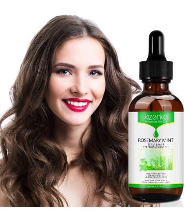 Rosemary Mint Growth Oil | Revitalize & Strengthen Hair & Scalp | Natural Hair Oil for Healthy Growth - Buy Online on GoSupps.com