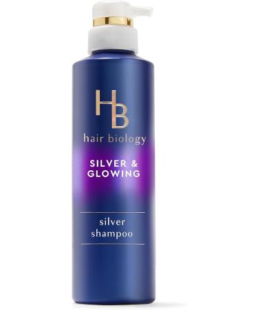 Hair Biology Biotin Volumizing Conditioner for Thinning Flat and Fine Thin Hair Fights Breakage & Silver Shampoo with Biotin Silver & Glowing for grey or color treated hair 380mL CONDITIONER + SHAMPOO - Buy Online on GoSupps.com