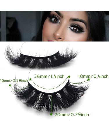 6 Pairs 20mm Dramatic Fluffy Eyelashes - Short Fluffy Volume Lashes | Faux Mink Extensions - 6 pairs - Buy Online on GoSupps.com