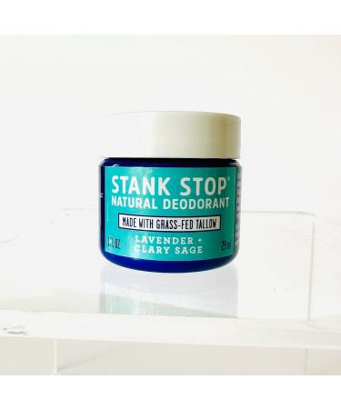 Buy FATCO Stank Stop All Natural Deodorant Cream Lavender + Sage (1 oz) | Organic Coconut Oil & Tallow | International Shipping Available - Buy Online on GoSupps.com