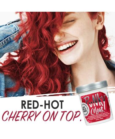 Punky Cherry On Top 3.5oz Semi Permanent Hair Color - Vegan, PPD & Paraben Free - Lasts up to 35 Washes - Buy Online on GoSupps.com