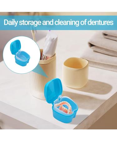 Buy Leakproof Dental Prosthesis Box - Sustainable Denture Storage & Cleaning Cup | International Shipping - Buy Online on GoSupps.com