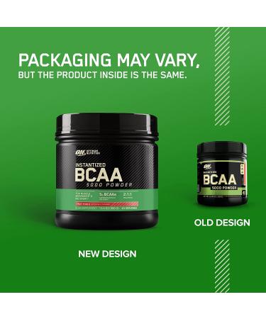 Optimum Nutrition Instantized BCAA Powder - Keto Friendly 5000mg Essential Amino Acids, Fruit Punch, 40 Servings - Buy Online on GoSupps.com