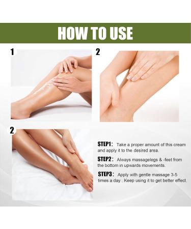Varicose Veins Cream - Repair Spider Veins & Leg Treatment (50g) | Effective Relief for Healthy Legs - Buy Online on GoSupps.com