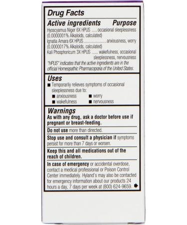 Natural Sleep Aid Pills by Hylandâ€™s | Stress Relief Supplement | 100 Quick-Dissolving Tablets - Buy Online on GoSupps.com