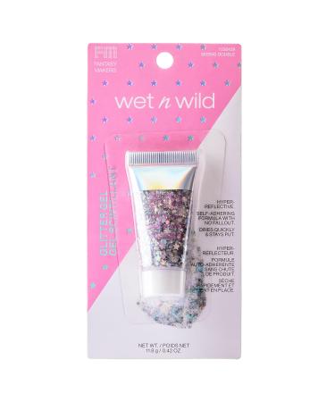 Body Glitter by Wet n Wild Fantasy Makers - Silver Glitter Gel (Pack of 2) | Shop Internationally - Buy Online on GoSupps.com