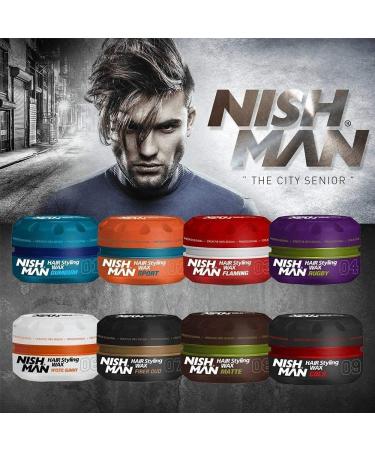 Nish Man Mystic Gummy Hair Styling Gel for Men 150ml | Ultra Strong Hold | Edge Control | Hair Clay Aqua Wax - 06 Mystic Gummy - Buy Online on GoSupps.com