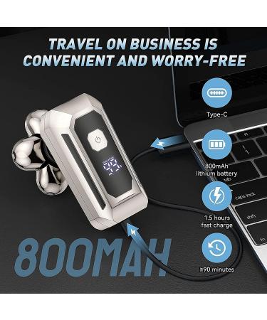 BABONIR Head Shaver for Bald Men | 6D Floating Razor | LED Display | IPX7 Waterproof | 6-in-1 Grooming Kit | Wet/Dry | Beard Trimmer | Fathers Gift - Buy Online on GoSupps.com