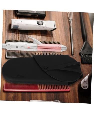 FOMIYES Curling Iron Storage Bag Hair Crimper Hair Straightener Curlers Hair Curler Storage Bags 29.50X13.50X2.00CM Black - Buy Online on GoSupps.com