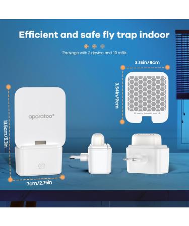10 Insect Destroyers & 2 Mosquito Lamps - Effective Fly Traps & Nematodes for Mosquito Control - Odorless Solutions for Home & Garden - Buy Online on GoSupps.com