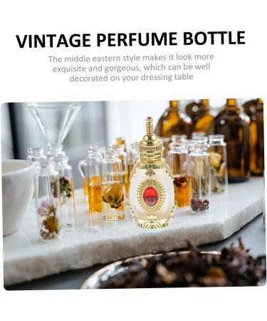 Housoutil Middle Eastern Perfume Bottle Perfume Spray Bottle Vintage Perfume Bottle Glass Oil Bottle Perfume Bottle Vintage Perfume Mini Perfume Containers Travel Alloy Filling Red Lecythus - Buy Online on GoSupps.com