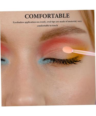 Ipetboom 100pcs Eye Shadow Stick Dual-side Eyeshadow Makeup Eye Patch Sponge Emulsion Pink Woman 7.5x0.5cm Pink - Buy Online on GoSupps.com