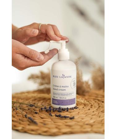 Buy Bleu Lavande Natural Lavender Hand Cream - 100% Pure Lavender Essential Oil Non-Greasy Vegan & Cruelty-Free - Soothing Moisturizer 8.4 Fl Oz - Buy Online on GoSupps.com