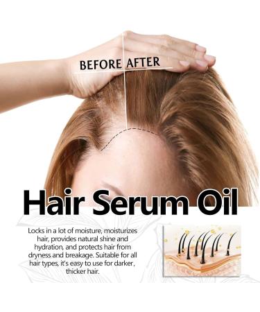 Neviux Natural Hair Growth Oil Hair Growth Serum Rosemary Hair Oil Nourishing Damaged Hair Oil for Drying Damaged Hair and Hair Care Prevent Hair Loss - Buy Online on GoSupps.com