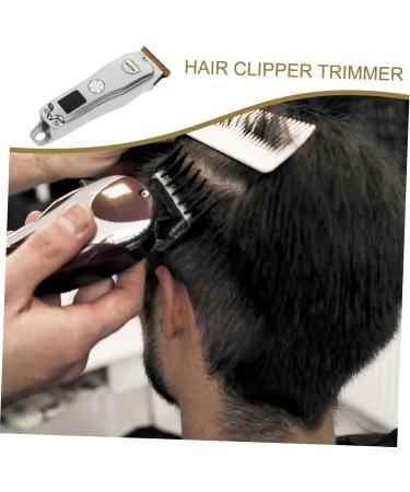 POPETPOP Men Beard Trimmer 1 Set Men's Hair Clipper for Men Electric Mens Face for Men Mens Hair Trimmer for Men Cordless Hair Clipper Stainless Steel Man Clippers Portable Mustache Trimmer - Buy Online on GoSupps.com