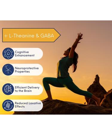 Orthomolecular Laboratories - Enhanced Magtein Magnesium L-Threonate 144mg + L-Theanine & Gaba 125 Veggie Caps - Elemental Magnesium Supplements for Men & Women - Gaba and L-Theanine Supplement - Buy Online on GoSupps.com