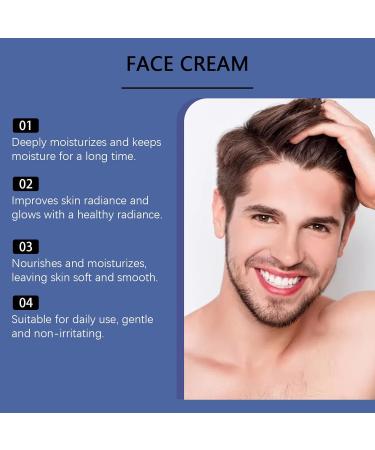  YOENBG 6 in 1 Face Moisturizer for Men: Anti-aging and Anti-Wrinkle Cream Under-Eye Bags Treatment Aftershave Lotion Natural Moisturizer Organic Face & Neck Firming Cream. (2) - Buy Online on GoSupps.com