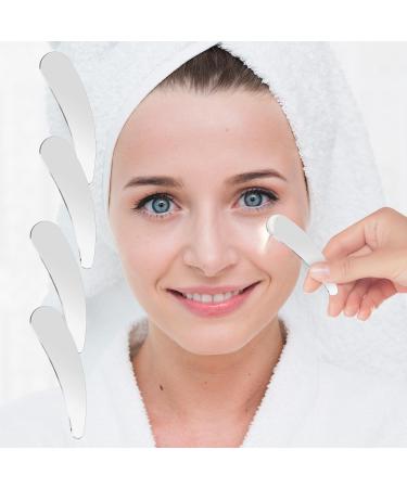 Molain 4pcs Mini Cosmetic Spatula Set - Metal Makeup Applicator & Beauty Scoop for Creams Masks & Moisturizers | International Shipping Available - Buy Online on GoSupps.com