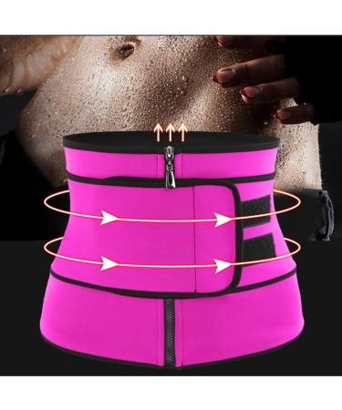 HKDYWTNB Back Brace Lumbar Support Shapewear Compression Invisible Body Shaper Waist Cincher Trainer Corset Tummy Waist Belt Medium Pink - Buy Online on GoSupps.com