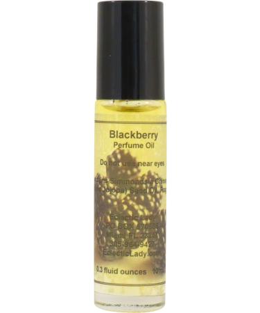 Blackberry Perfume Oil 1.0 Oz Portable Roll-On Fragrance with Long-Lasting Scent Delightful Essential Oils and Jojoba Oil For Daily Use 1 Fl Oz (Pack of 1)