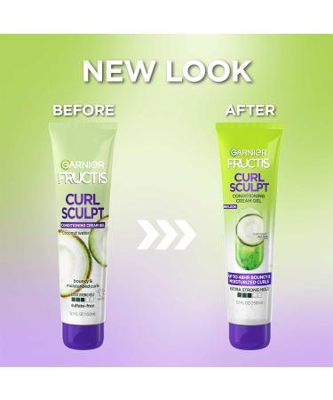 Garnier Fructis Curl Sculpt Conditioning Cream Gel 5.1 oz - Define & Nourish Curls - Buy Online on GoSupps.com