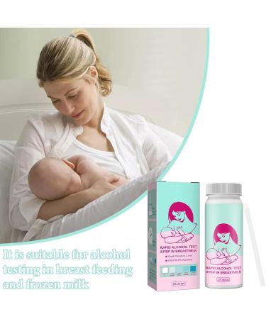 PEOSEVI Breast Milk Alcohol Test Strips - 25 Quick & Reliable Testing Strips | R nziser Alcohol Test for Safe Feeding - Buy Online on GoSupps.com