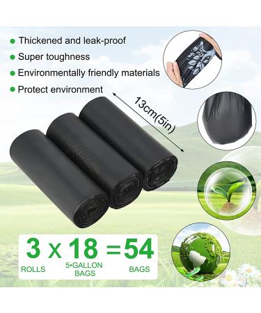 SANPUK 54 Count Portable Toilet Bags  100% Compostable Bags  5 Gallon Camping Toilet Bags  Toilet Waste Bags 8 gallon  Biodegradable Camping Poop Bags  Toilet Replacement Bags  for Outdoor and Indoor 18 Count (Pack of 3) - Buy Online on GoSupps.com