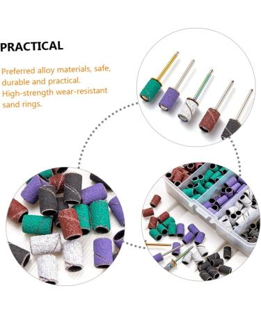 Healvian 2 Sets Nail Polish Set Manicure Polisher Buffer White Sanding Bands for Nail Drill Mandrel Bit for Nails Nail Bits Nail Drill Sanding Bands Nail Art Accessories Nail Tools Alloy - Buy Online on GoSupps.com